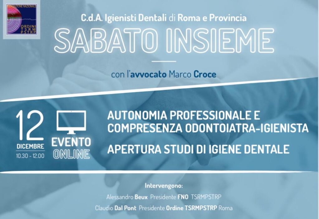 Sabato insieme 12 dicembre 2020