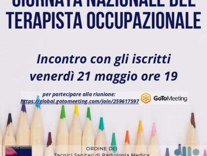 I Terapisti Occupazionali celebrano 24 anni con un evento online aperto agli iscritti
