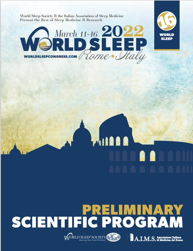 A Roma la 16esima edizione del World Sleep Congress, in tre sessioni saranno presenti anche i Tecnici di Neurofisiopatologia